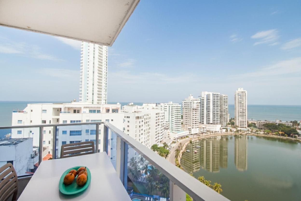 Apartamento Con Vista Al Mar, Cerca A Bocagrande