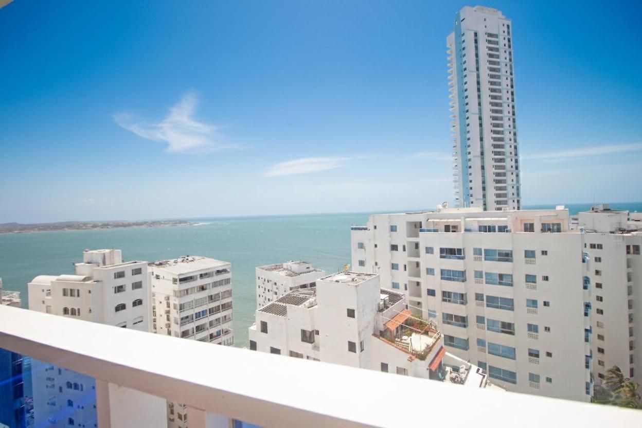 Con Vista Al Mar, Cerca A Bocagrande Apartamento *