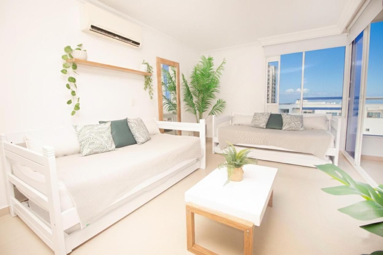 Con Vista Al Mar, Cerca A Bocagrande Apartamento