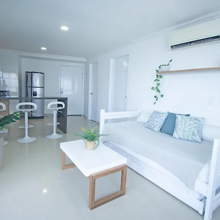 Apartamento Con Vista Al Mar, Cerca A Bocagrande