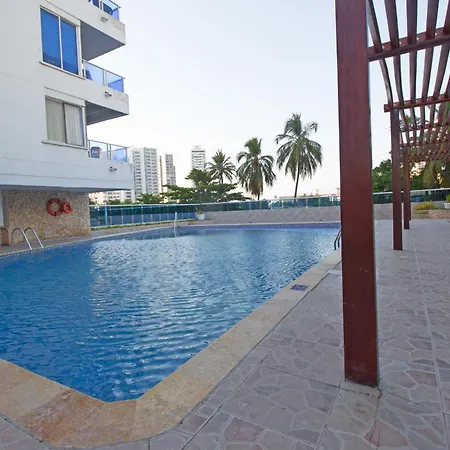 Apartamento Con Vista Al Mar, Cerca A Bocagrande Cartagena