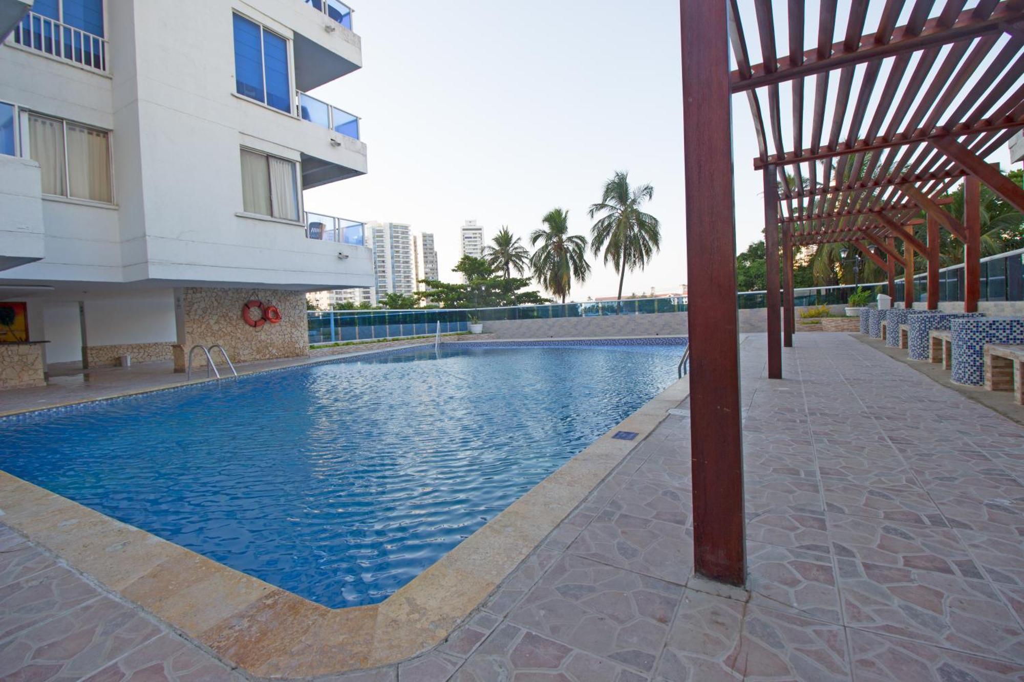 Apartamento Con Vista Al Mar, Cerca A Bocagrande Cartagena