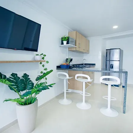 Apartamento Con Vista Al Mar, Cerca A Bocagrande *